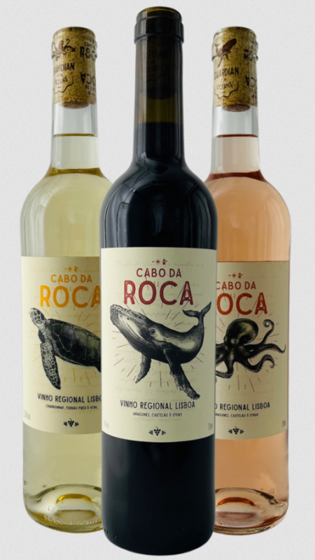 Cabo da Roca - Vinný baliček z oblasti Lisabonu - "Strážci oceánů" - limitovaná edice Casca Wines